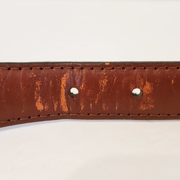 Fossil Vintage Braided Concho Belt - Picture 2 of 8